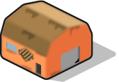 warehouse orange